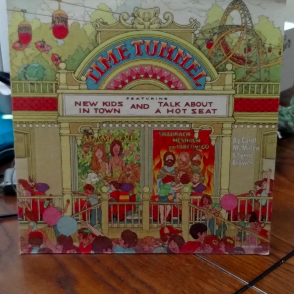 1982 Time Tunnel New Kids In Town and Talk About A Hot Seat Record by Carol McMi
